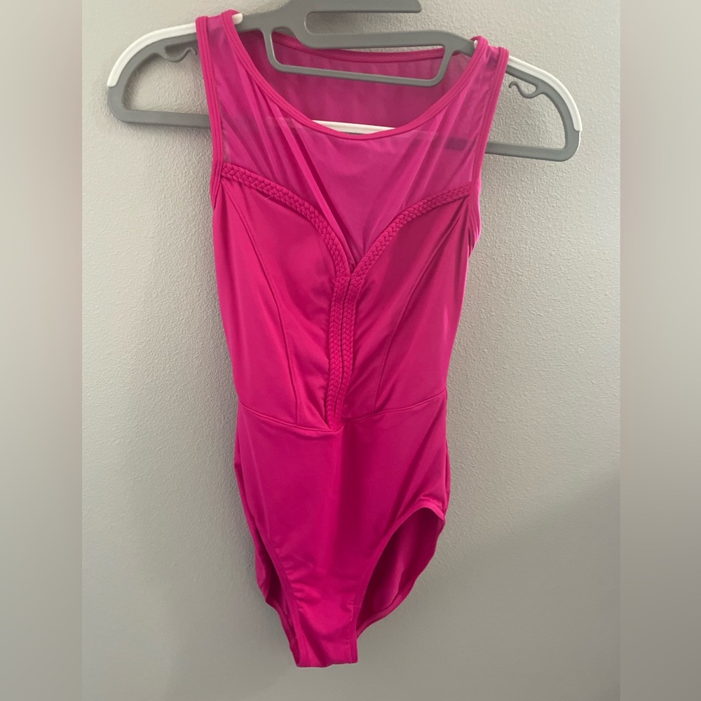Mirella by Bloch leotard with mesh back and braided detailing size S